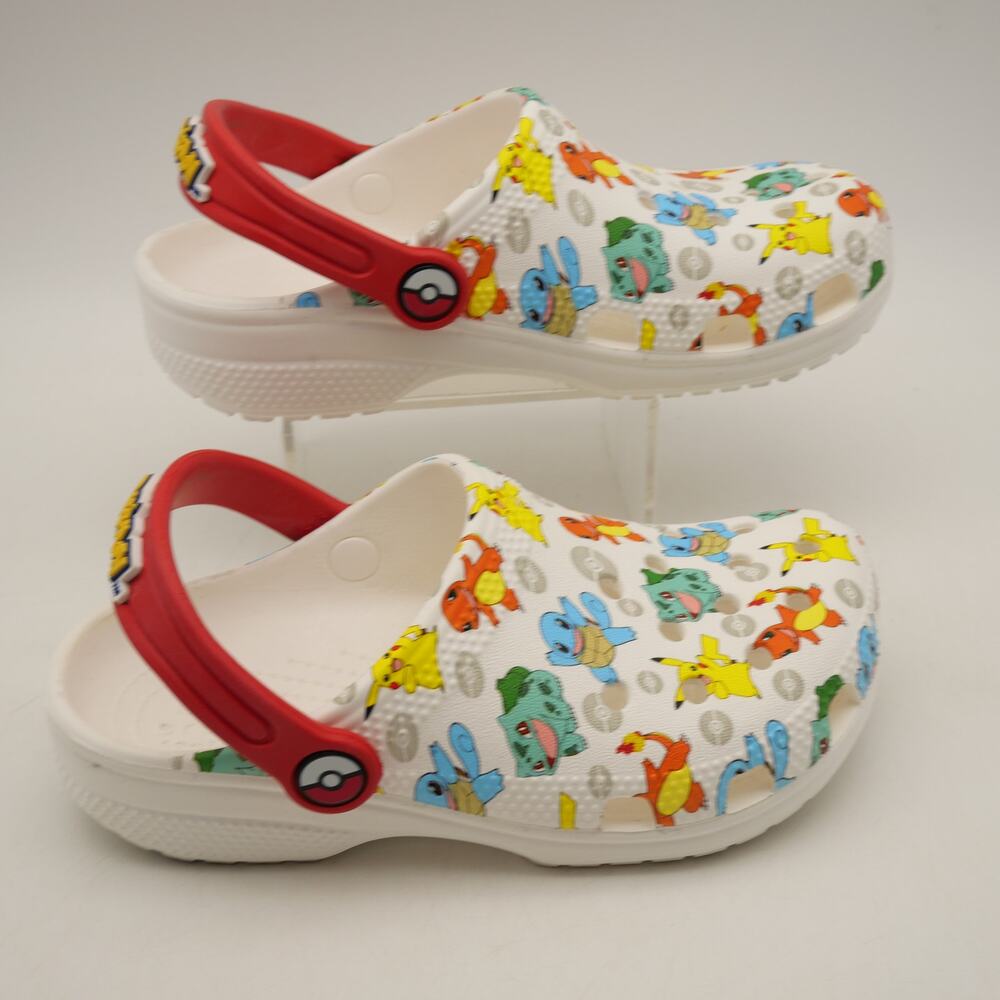 NEW Crocs Pokemon C13 Sandals Clogs Children's Kid's Size 13 Limited Edition - Picture 5 of 10